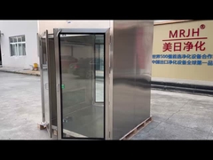 MRJH Чистая комната Пропуск через коробку 304 Нержавеющая сталь пропускная коробка настраиваемая
