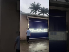 Промышленные автоматические прокатные двери 2.0 м/с. Высокоскоростная охрана для складов и гаражей