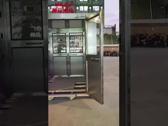 Сертифицированный GMP грузовой воздушный душ для поддонов.