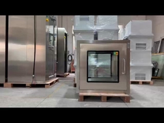 304 нержавеющая сталь компактный плоский дверной пропускной ящик 600х600х600 мм