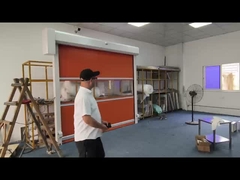 Промышленные высокочастотные подвижные двери.