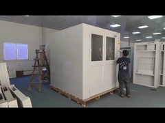 Противокоррозионный порошкообразный двухдверный грузовой ящик / воздушный душ