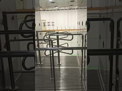 Воздушный душ с 304 нержавеющей сталью внутреннее расположение и дно воды смывкой системы удаления пыли