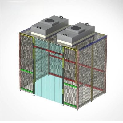 Настраиваемый модульный кабинет для чистых помещений ISO класса 8 GMP Clean Room Solution