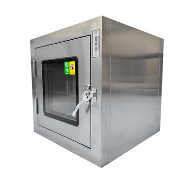 201 Нержавеющая электронная коробка для пропуска. 800х680х760 мм. Плоская дверь и датчик.