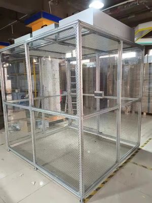 ISO 5 Clean Booth с системой HEPA FFU. Модульный и мобильный дизайн для лабораторий/электроники.