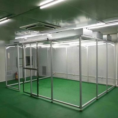 ISO 5 Clean Booth с системой HEPA FFU. Модульный и мобильный дизайн для лабораторий/электроники.