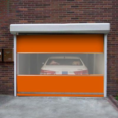 Промышленные автоматические рулонные ворота со высокоскоростными ударостойкими ПВХ-шторами со скоростью 2,0 м/с и энергосберегающей изоляцией для складов