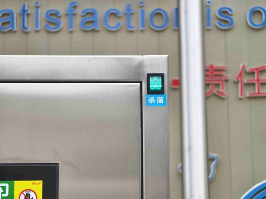 Ультрабезопасный трехслойный механически блокируемый передаточный бокс с УФ-стерилизацией