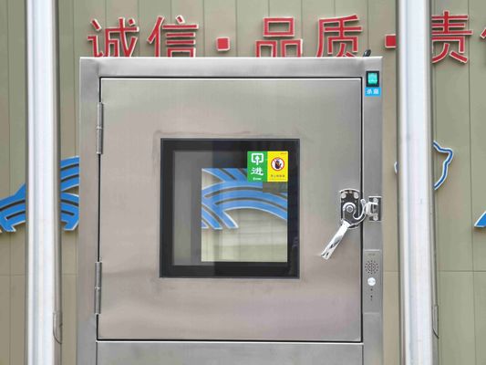 Ультрабезопасный трехслойный механически блокируемый передаточный бокс с УФ-стерилизацией