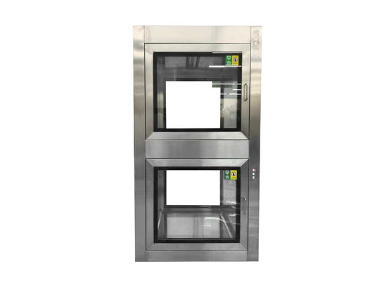 Двухдверный электронный пропускный ящик с замком.