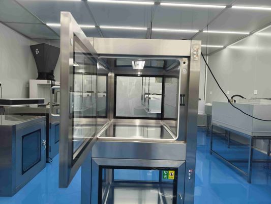 Двухдверный электронный пропускный ящик с замком.