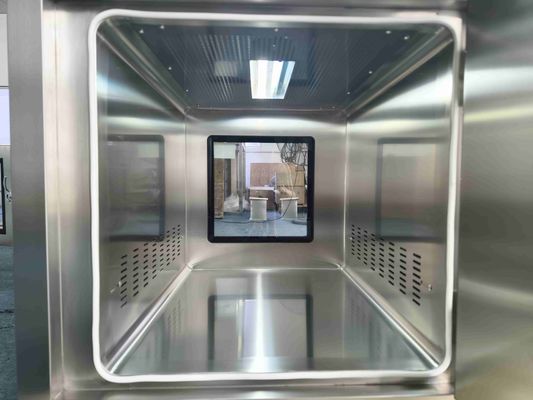 Автоматическая дверь с ламинарным потоком, HEPA-фильтром, чистотой воздуха класса 5 по стандарту ISO и моторизованными раздвижными дверями