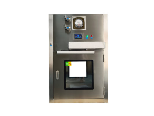 Авто-дверная ламинарная коробка для пропускания потока. HEPA-фильтр для бесконтактной передачи для критических зон.