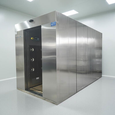 ISO 14644 Душ для чистых помещений. Автоматическая дверь, производитель тяжелой стали.