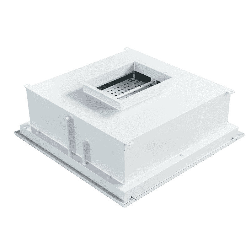 Желоб для жидкости размером 1025×720×480 мм HEPA Vent с высокопроизводительным воздушным потоком и установкой без инструментов для чистых помещений аэрокосмической отрасли