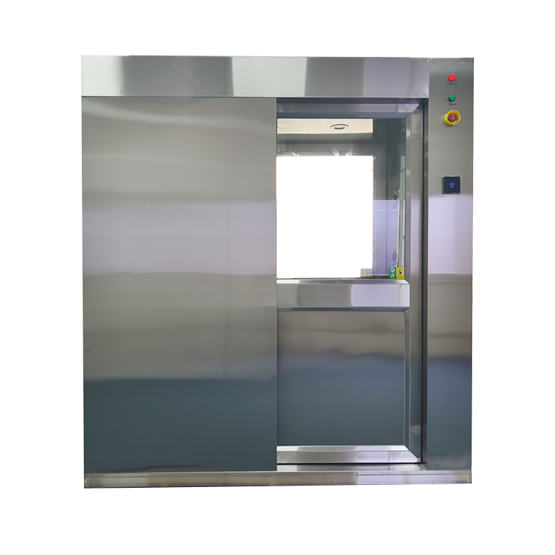 Умный воздушный душ с раздвижной дверью с распознаванием лица.