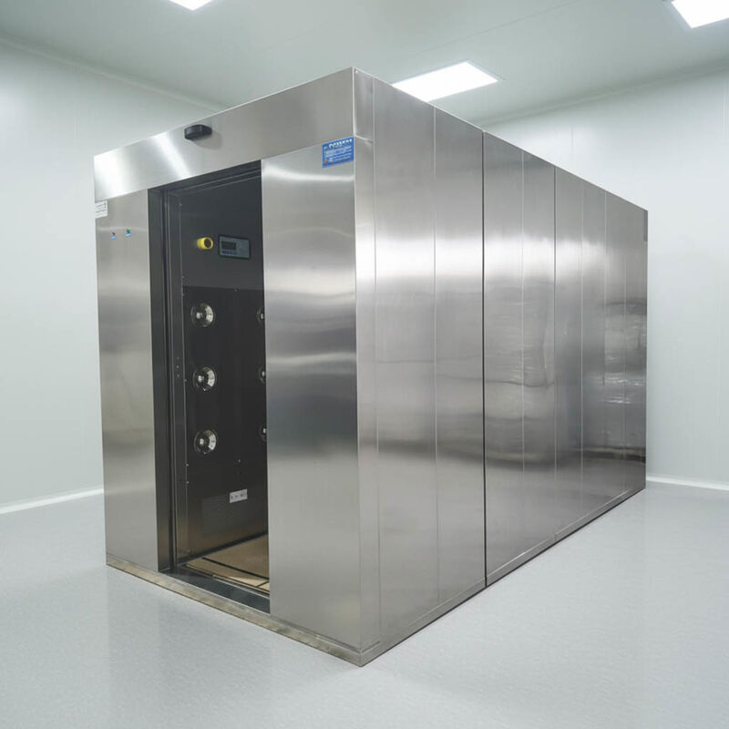 ISO 14644 Промышленный воздушный душ. Автомобильная дверь, тяжелая сталь для заводов.